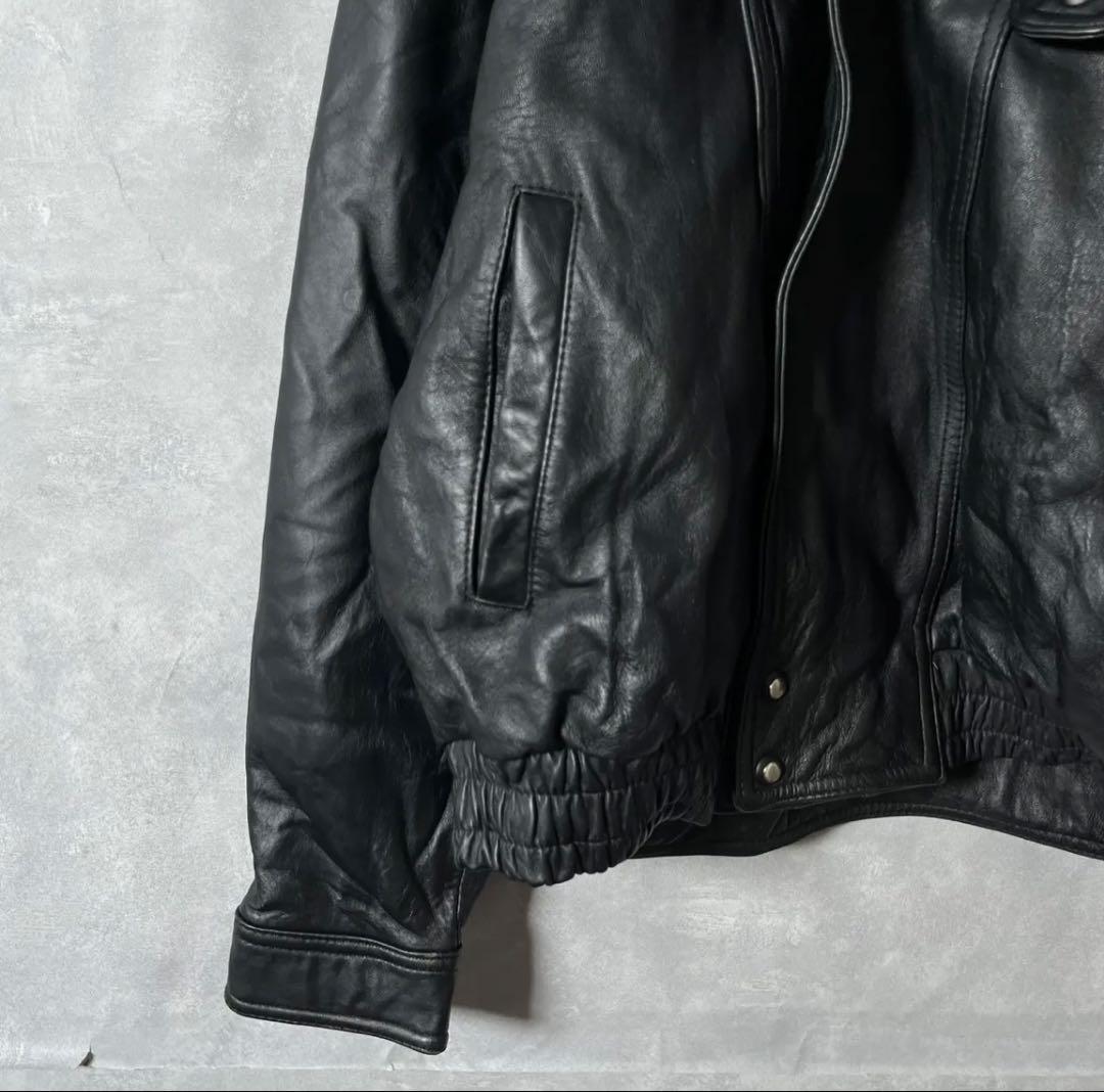 ジャケット・アウター A-2 Lambleather gimmick blouson jacket