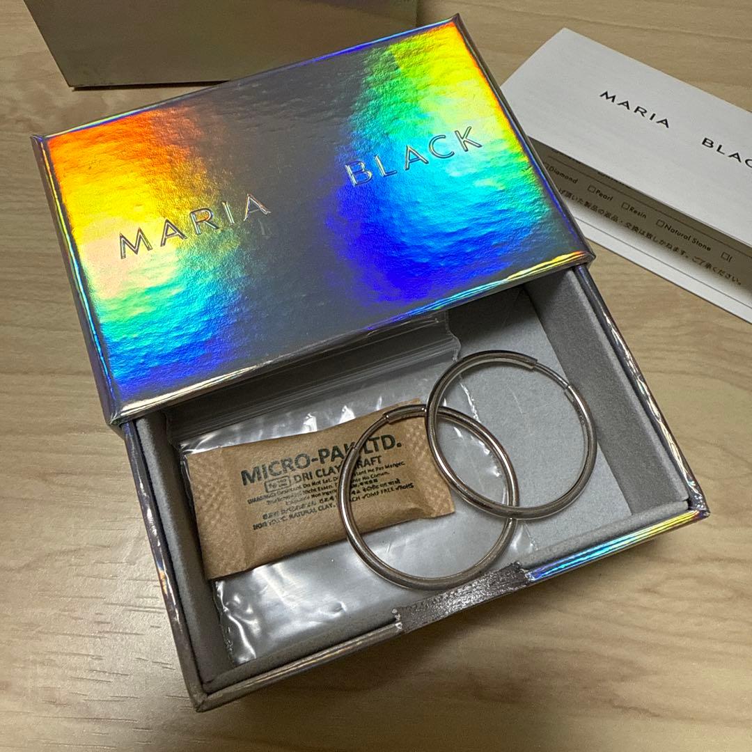 ナ*グ様 MARIA BLACK / SENORITA フープピアス 25mm