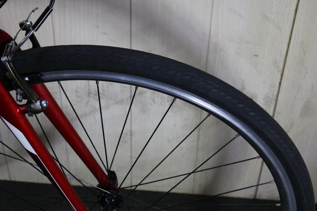 マルキン Z-3 700C アルミ 21速 420mm RED クロスバイク