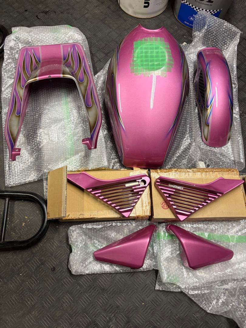 ゼファー400用　外装セット