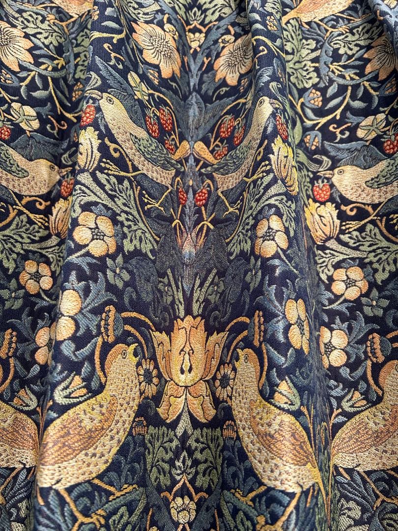 ウィリアム・モリス 川島織物セルコン ドレープカーテン