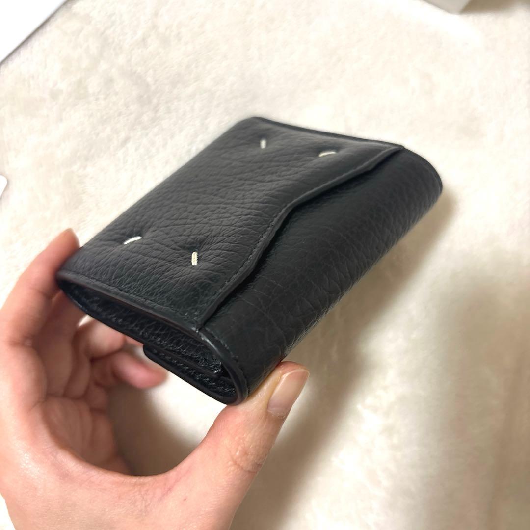Maison Margiela　三つ折り財布　ブラック