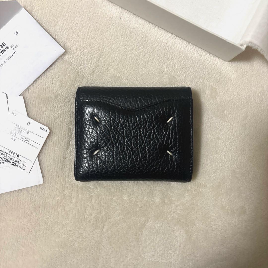 Maison Margiela　三つ折り財布　ブラック