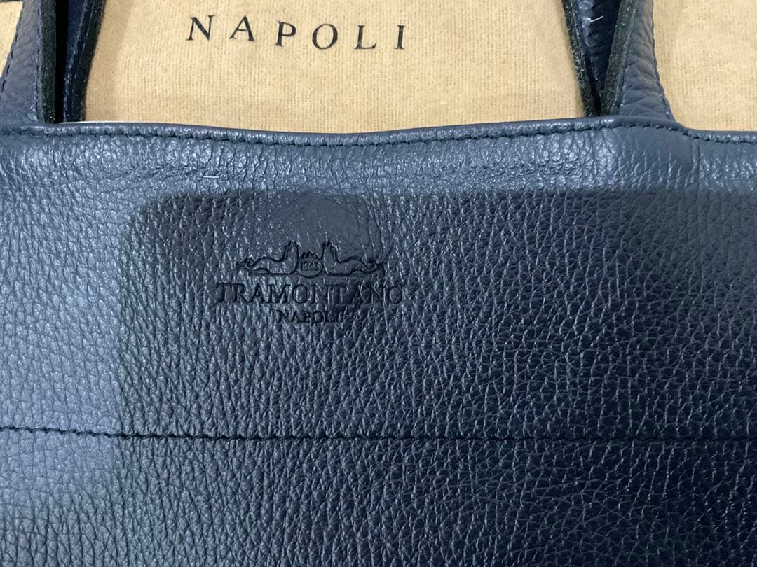 TREMONTANO トートバッグ ネイビー グレー