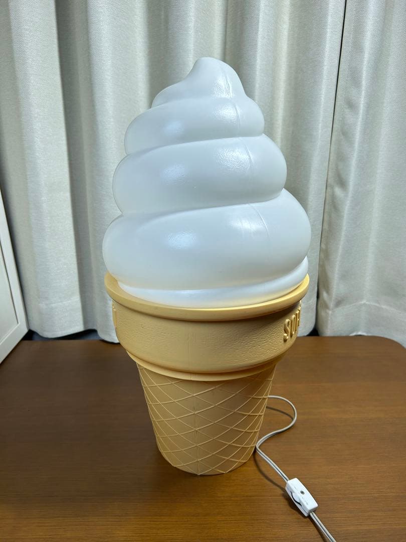 ソフトクリーム ライト 照明 ランプ