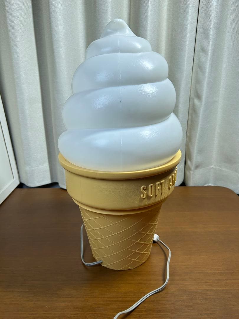 ソフトクリーム ライト 照明 ランプ