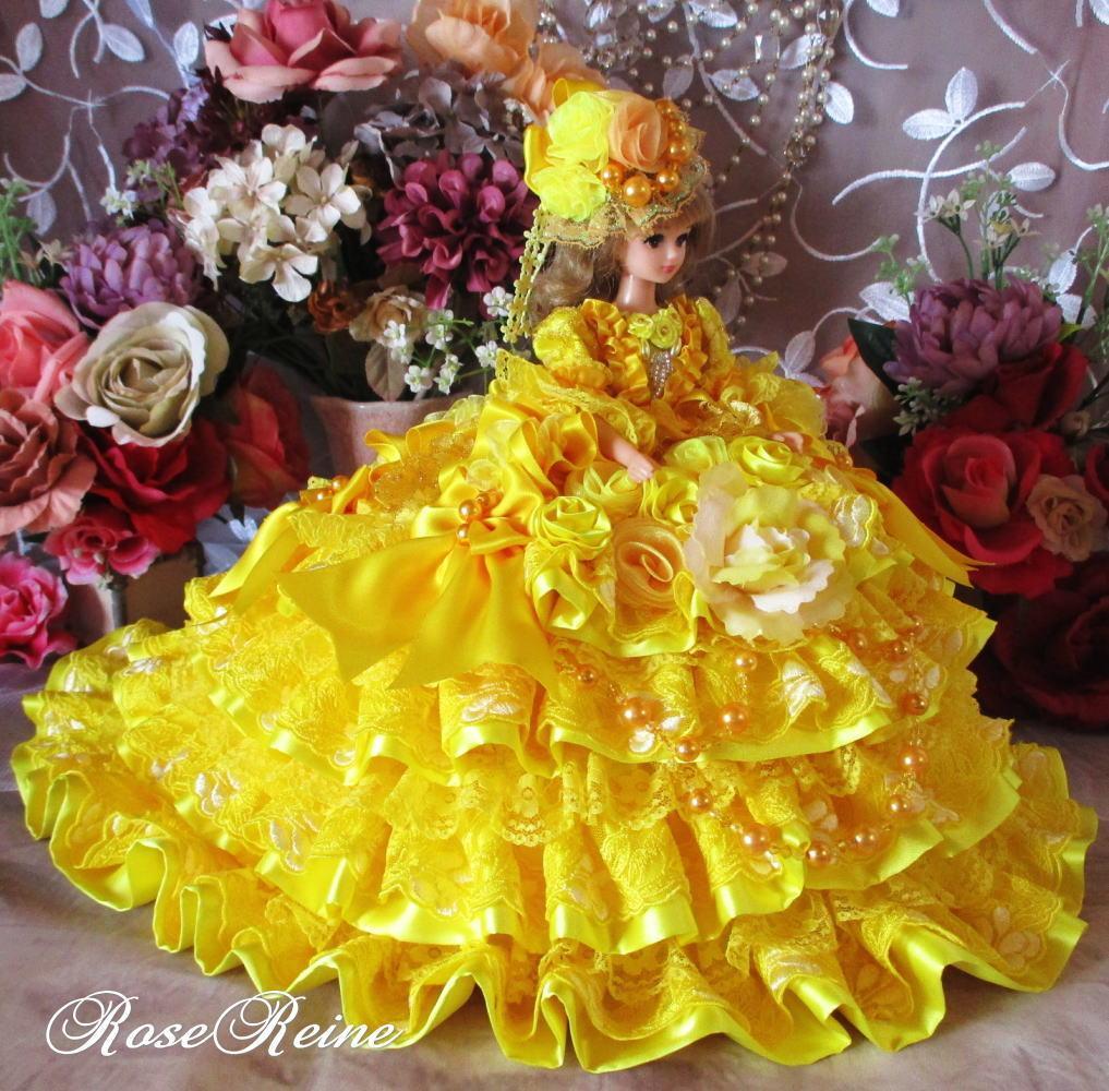 Fページ アンネローゼ王妃 薔薇薫るラグジュアリーミルフィーユドールドレス