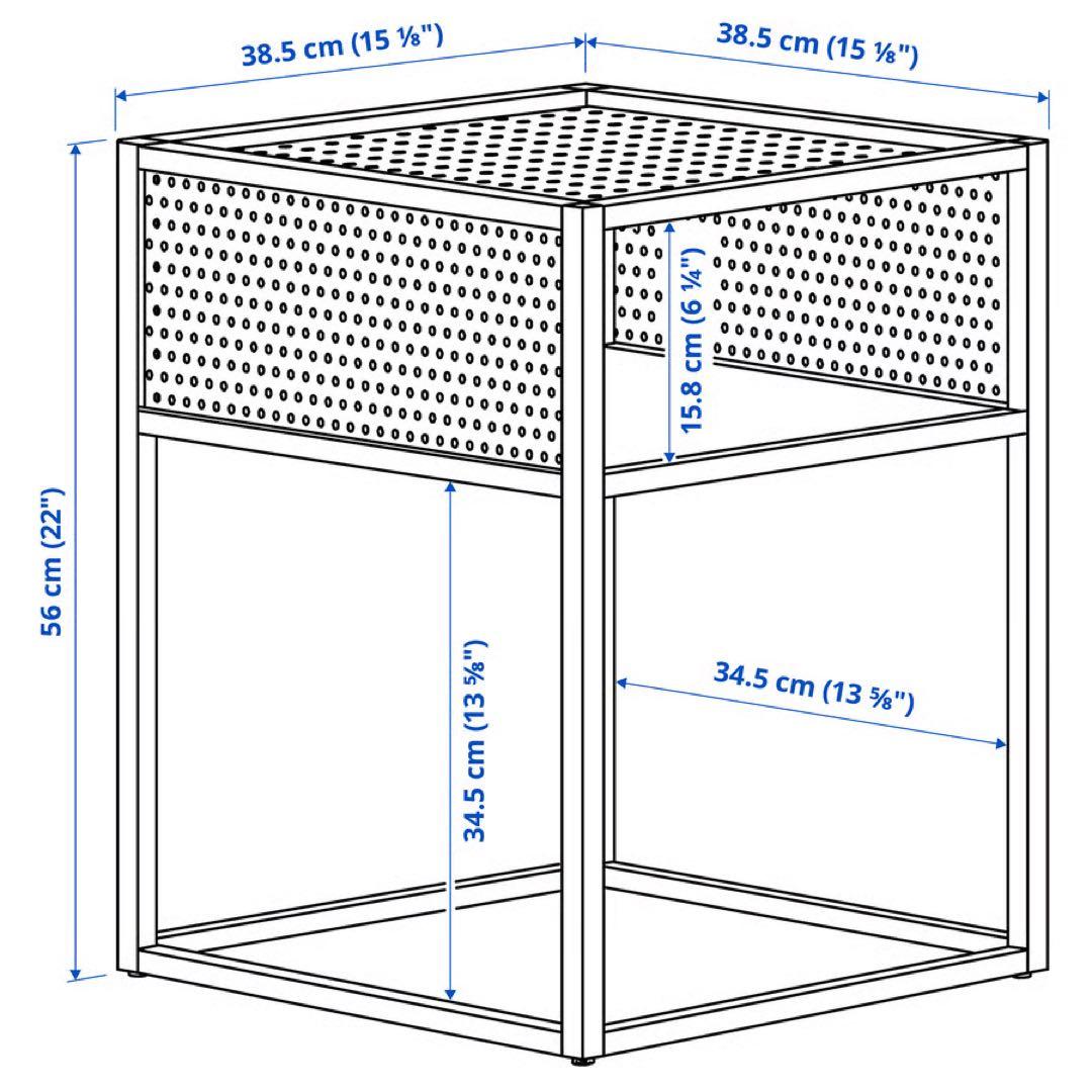 IKEA イケア　ギッレルスベリ　サイドテーブル　39x39x56 cm