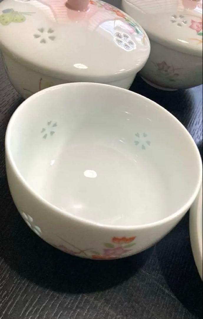 ★送料込★【有田焼・茶器フルセット】✰︎蓋付湯呑 銘々皿 茶たく✰︎28点セット