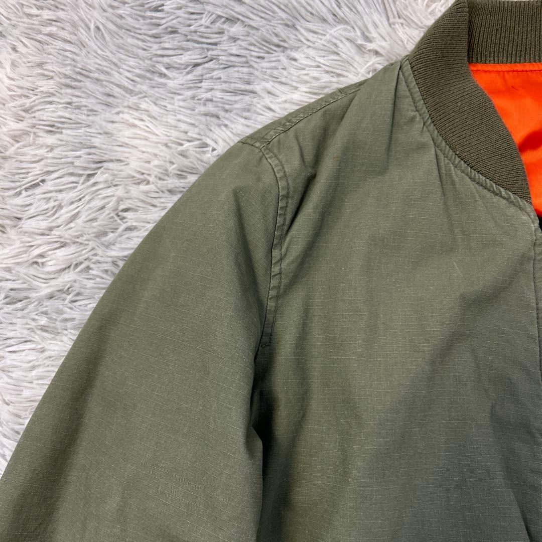 【美品】AVIREX MA-1フライトジャケット 35周年限定モデル Mサイズ