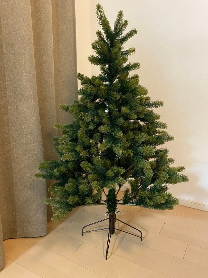 クリスマスツリー グリーン 約120cm グローバルトレード社
