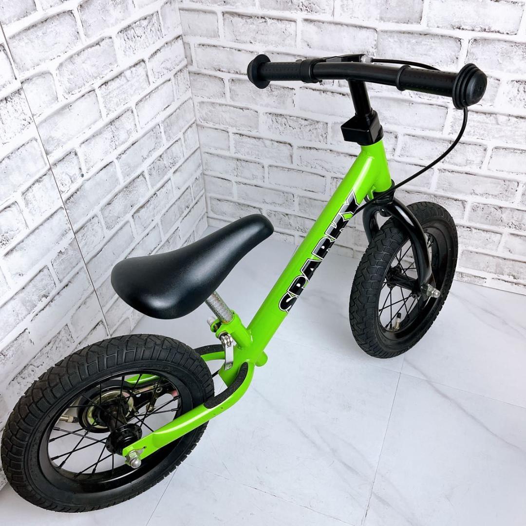 【★極美品★】SPARKY キッズバイク バランスバイク　ペダルなし自転車
