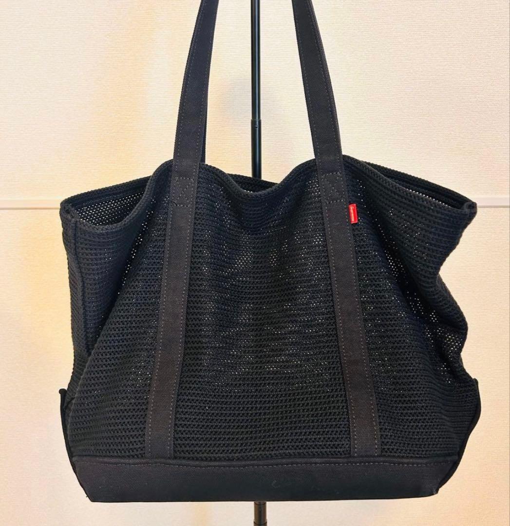 シュプリームトートバック(ブラック) Supreme