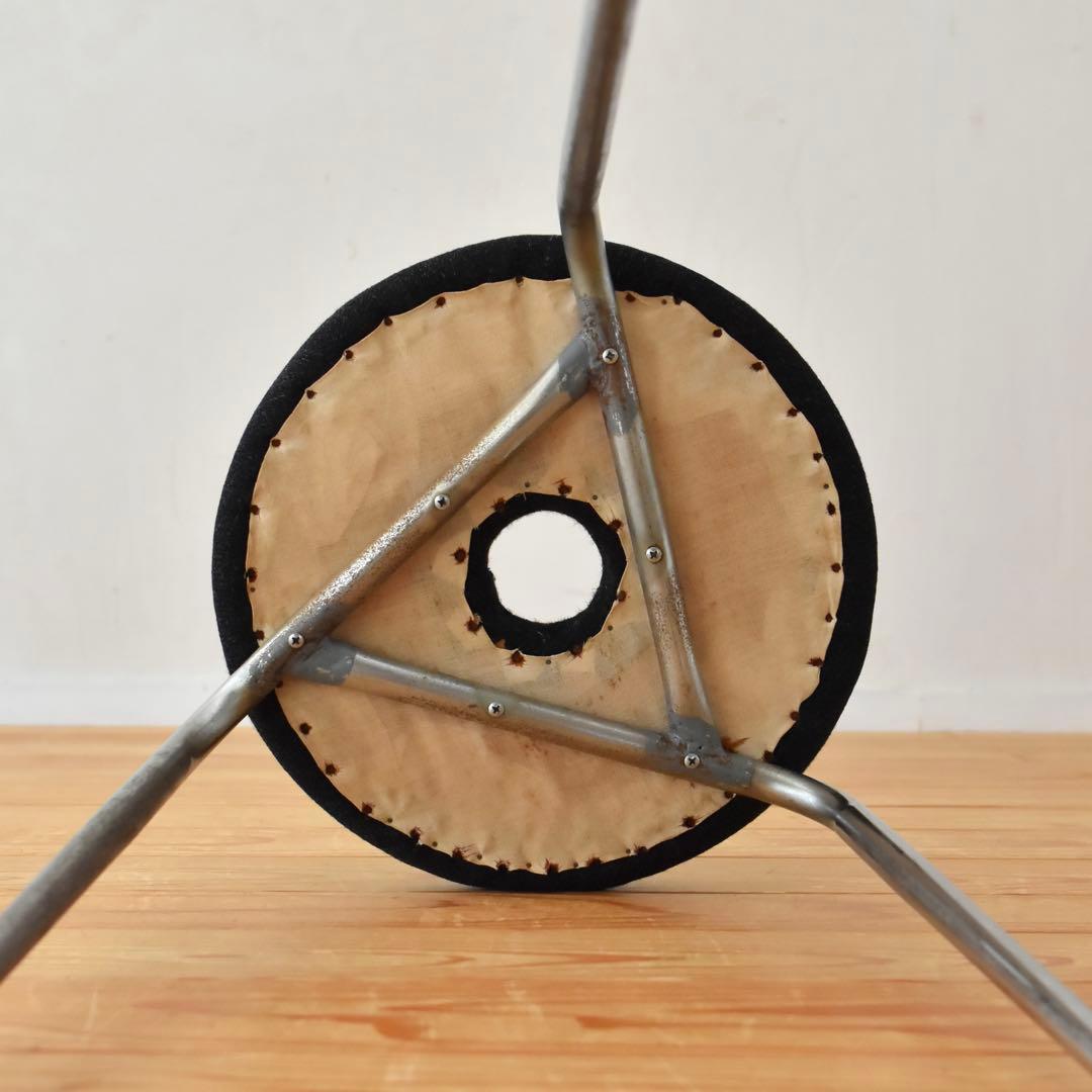 stool 2脚set 丸椅子　リングスツール　3本脚