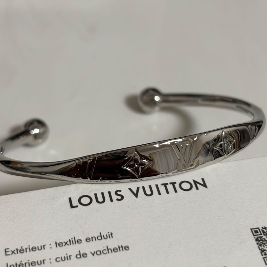 LOUIS VUITTON 新品同様品　ジョンクモノグラムバングル　極美品　L