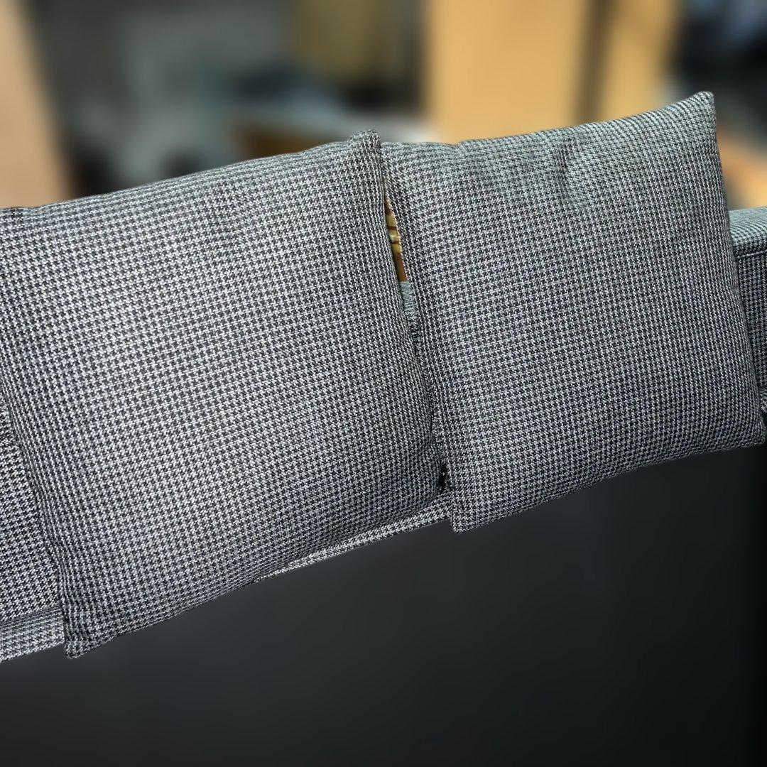 ⭐︎ソファーベッド3人掛け/関家具/千鳥柄/送料設置無料！オシャレデザイン！