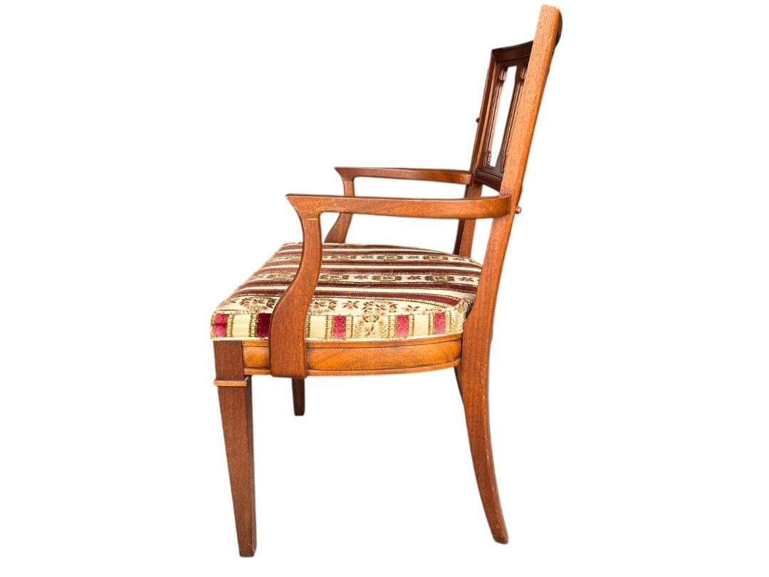 ◇①ドレクセルヘリテイジ肘掛け有【トライユンTRIUNE】ダイニングチェア