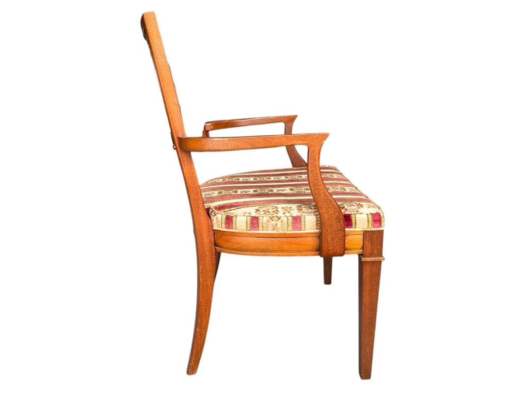 ◇①ドレクセルヘリテイジ肘掛け有【トライユンTRIUNE】ダイニングチェア