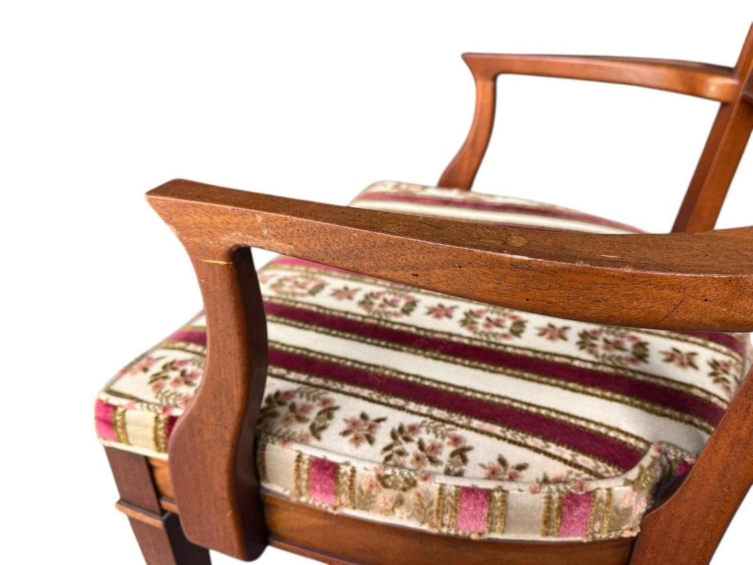 ◇①ドレクセルヘリテイジ肘掛け有【トライユンTRIUNE】ダイニングチェア