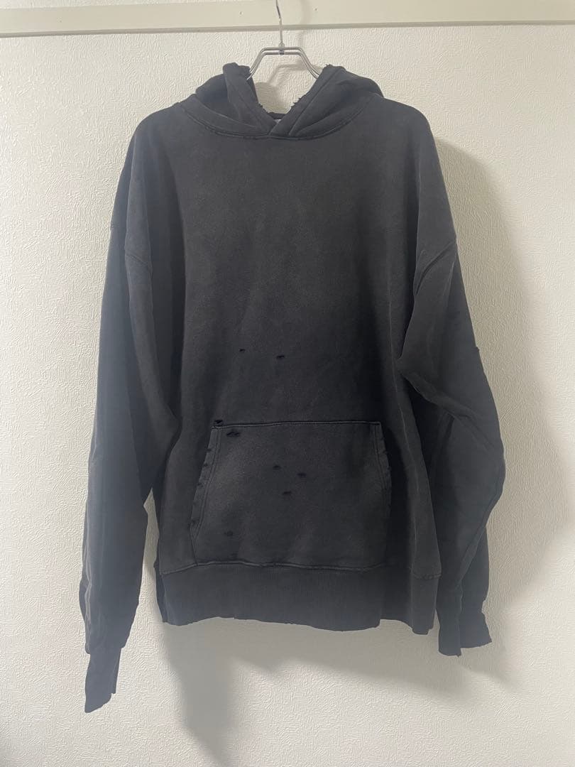 SAINT セントマイケル 25AW ベルベルジン コラボ パーカー 黒 L