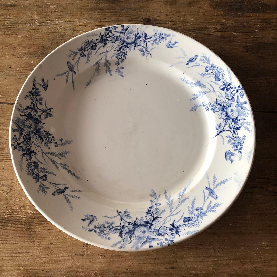 フランス/クレイユ・エ・モントローリノット)大皿