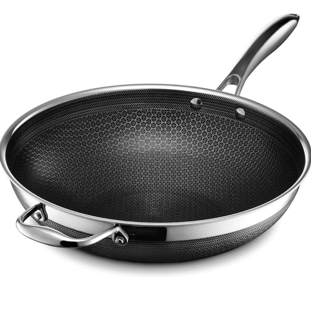 HexCladハイブリッドノンスティック 【30cm】 [焦げ付き防止加工]