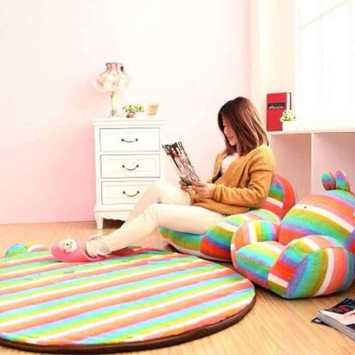 ぬいぐるみソファ椅子じゅうたんミニソファ8点セット002504