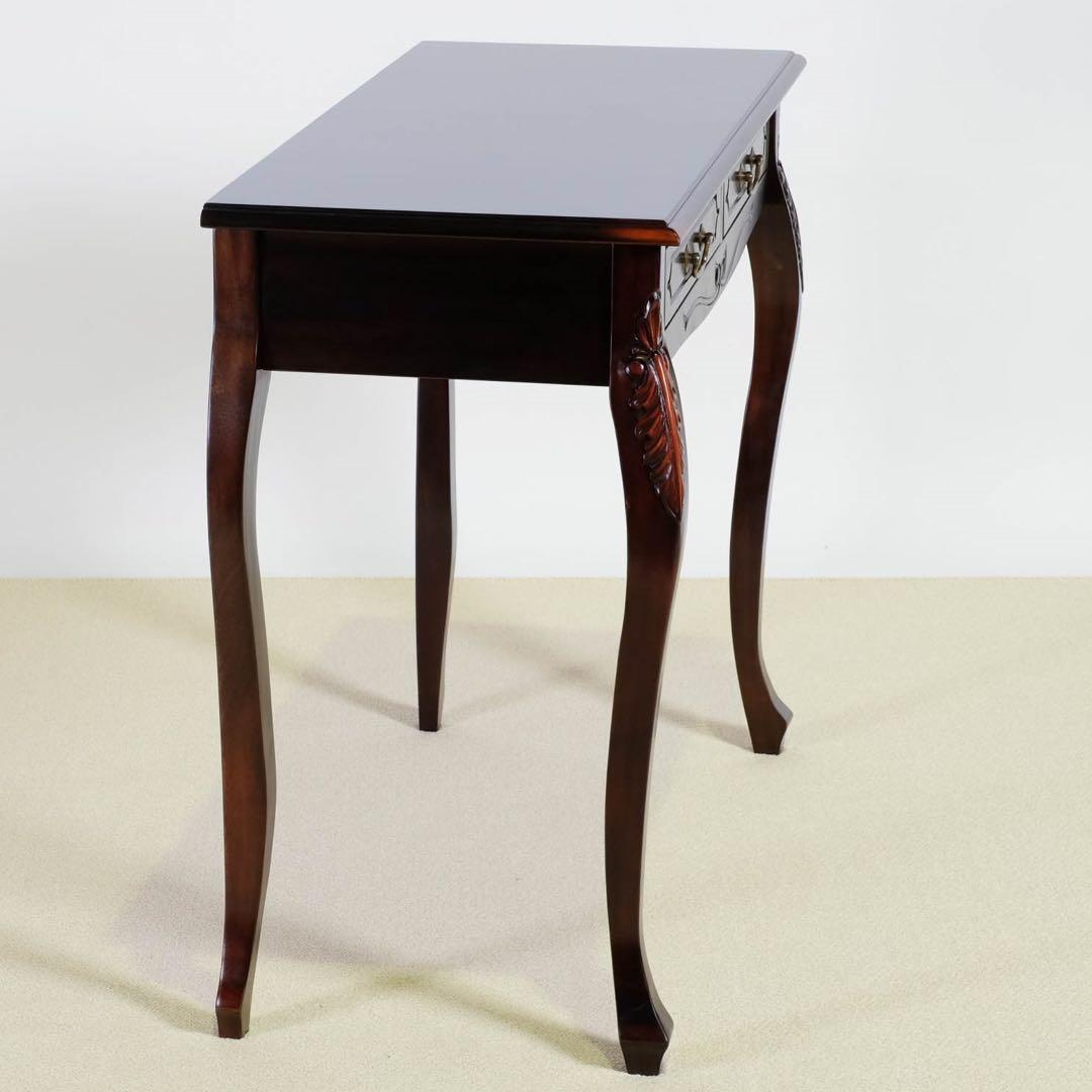 G 新品 コンソールテーブル アジアン 机 デスク サイドテーブル アンティーク