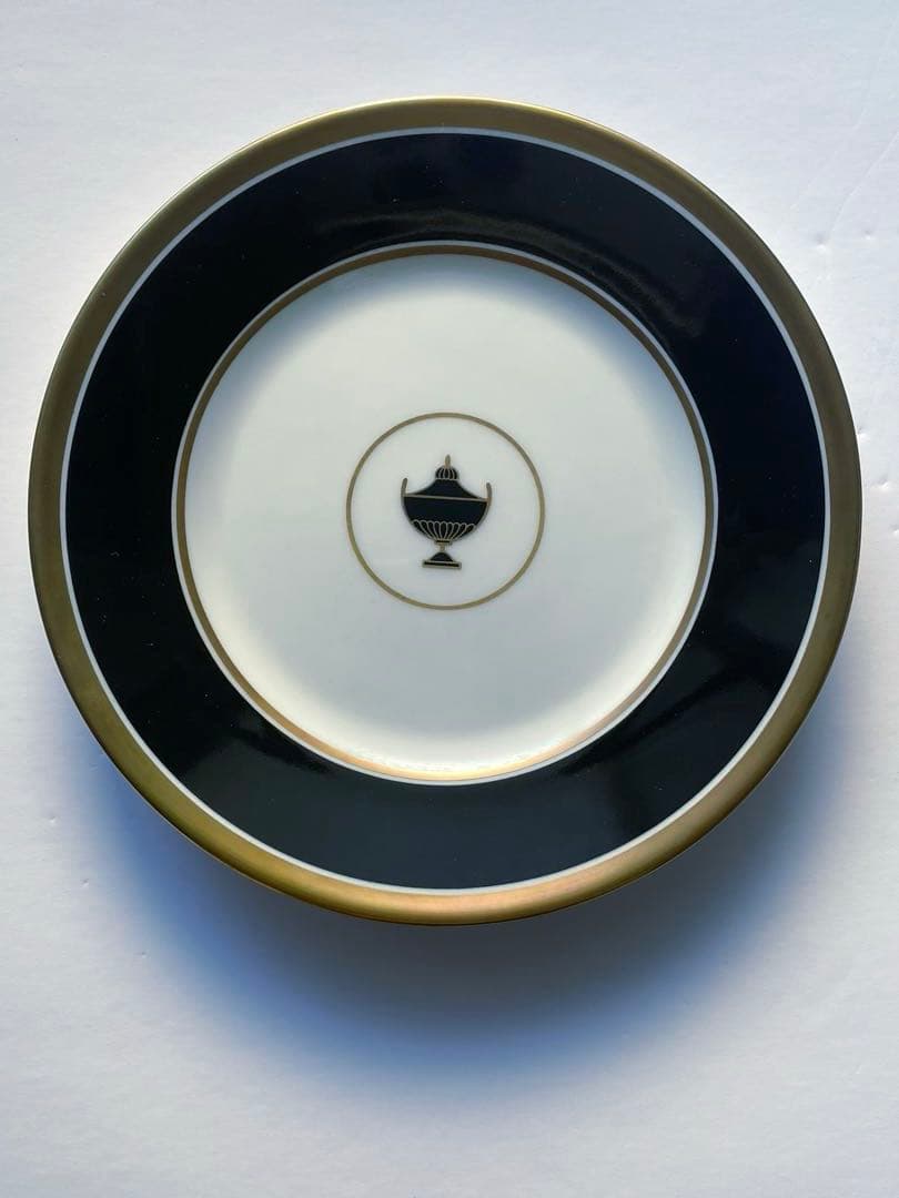 廃盤品　リチャードジノリ インペロ ブラック C&S トリオセット