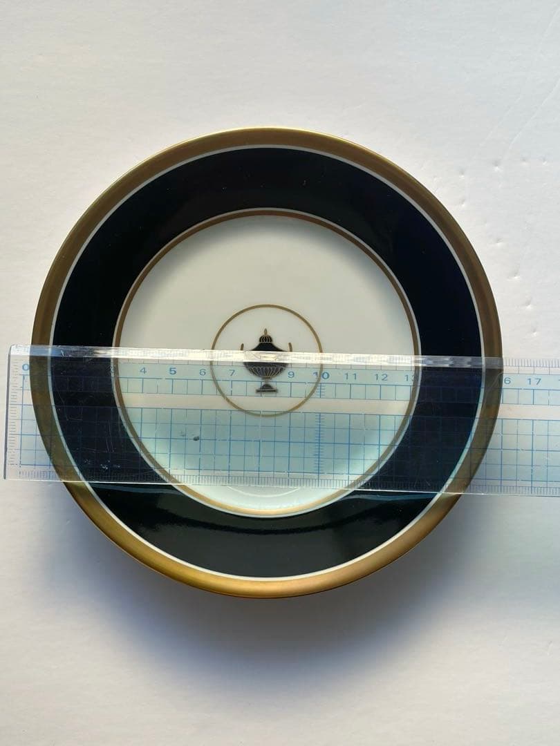 廃盤品　リチャードジノリ インペロ ブラック C&S トリオセット