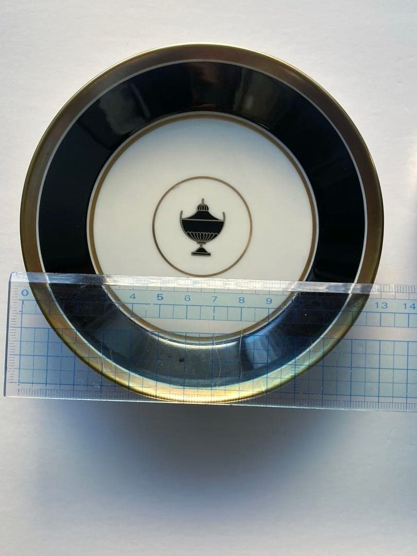 廃盤品　リチャードジノリ インペロ ブラック C&S トリオセット