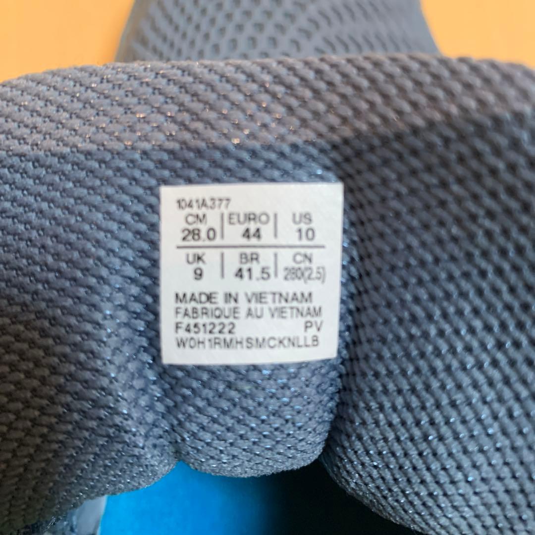 asics テニスシューズ 28.0cm グレー/ライムグリーン