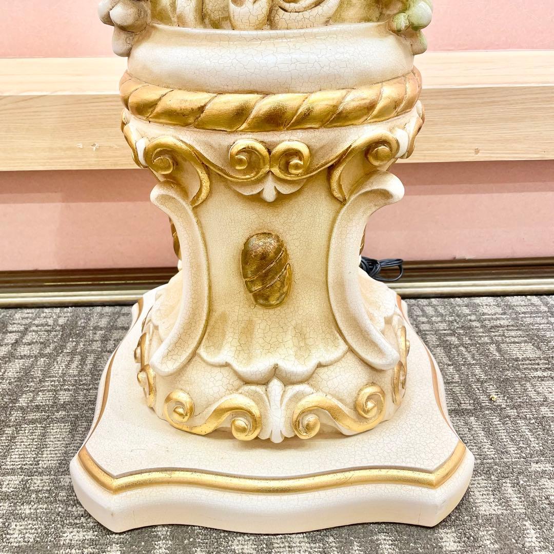 訳あり【値下げOK】アンティーク調 フロアスタンドライト