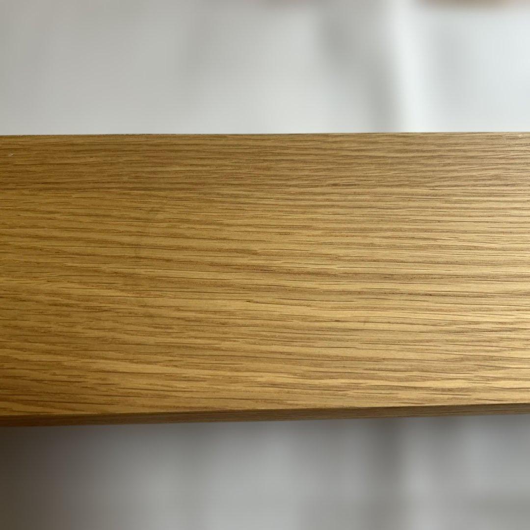 無印良品 壁に付けられる家具棚 オーク 88cm 3個セット