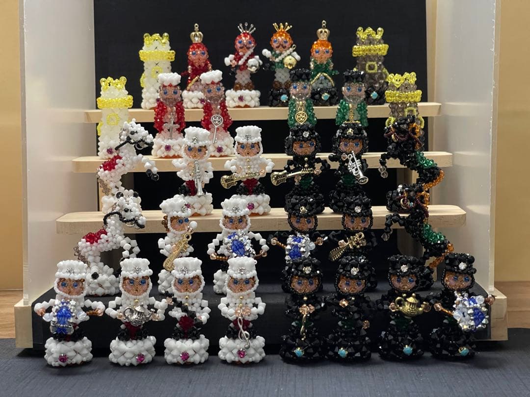 手作りビーズチェスセット