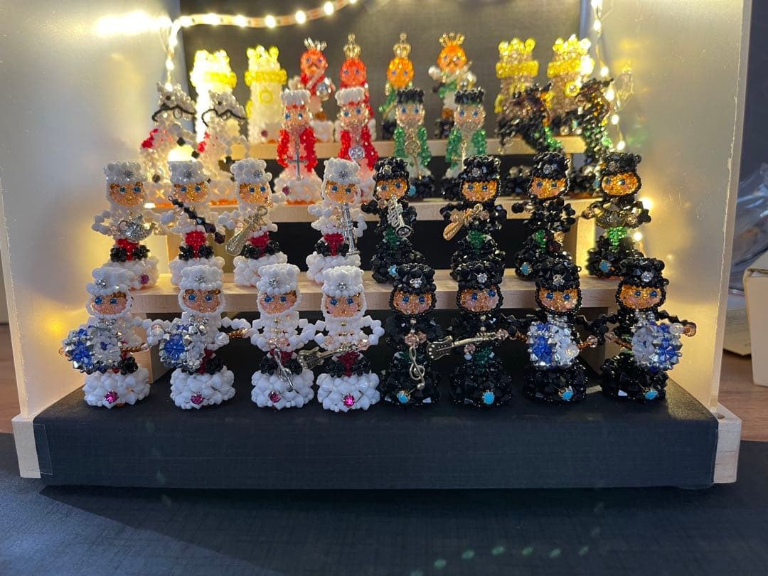 手作りビーズチェスセット