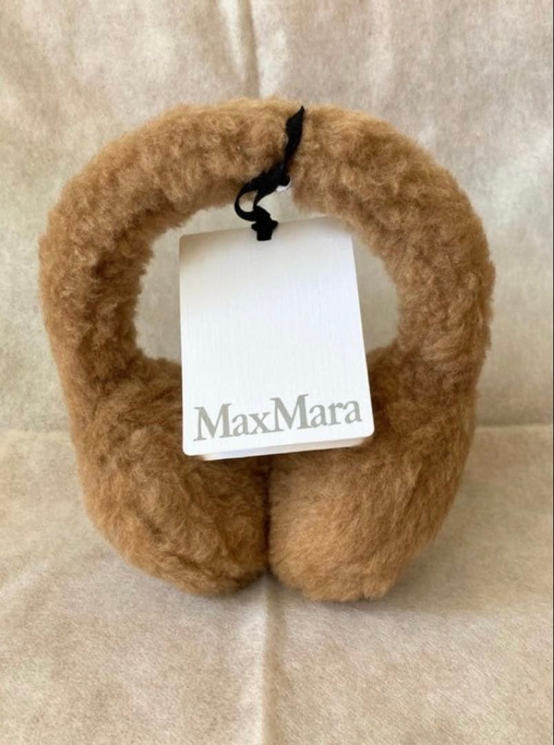 【新品未使用】 Max Mara テディベアイヤーマフ