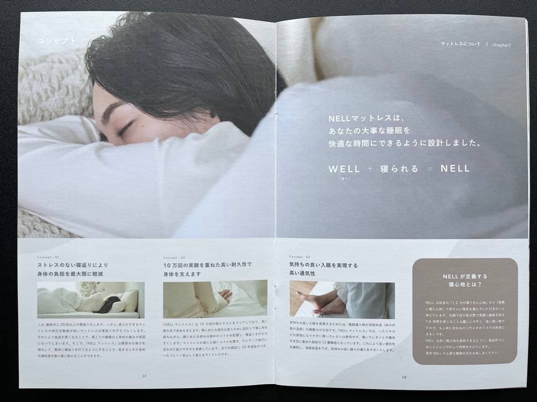【お値下げ！美品】NELLマットレス（シングル）※10万回の耐久テストクリア！