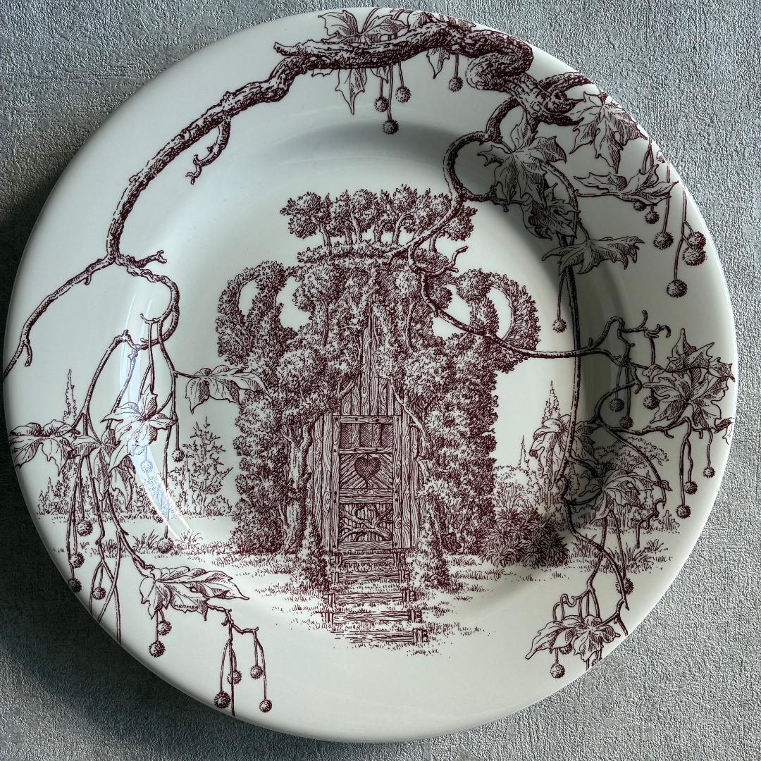 Hermès LES MAISONS ENCHANTÉES デザート皿 6枚