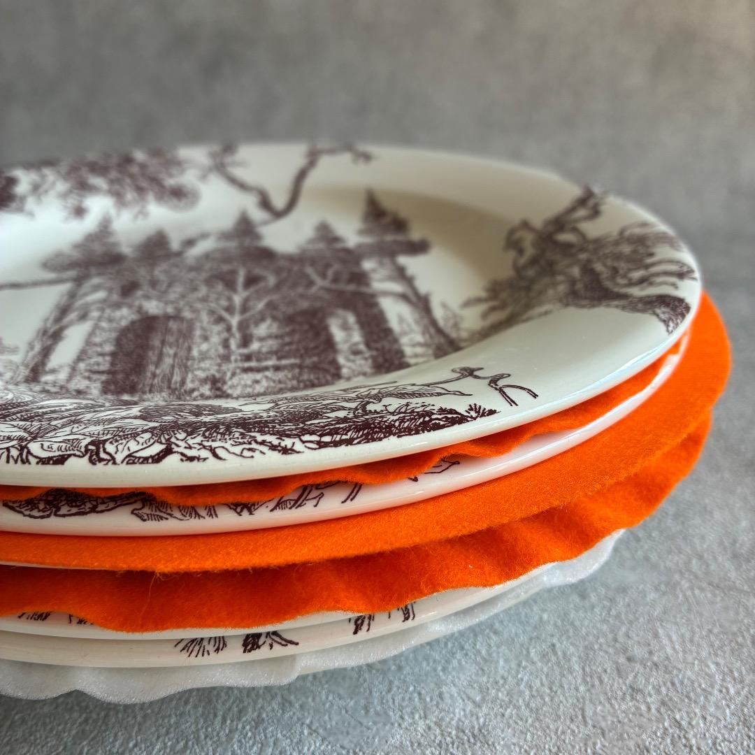 Hermès LES MAISONS ENCHANTÉES デザート皿 6枚