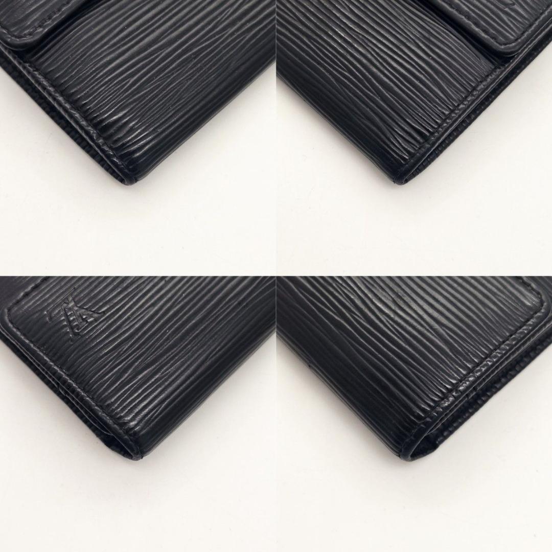 ルイヴィトン 長財布 エピ ポルトフォイユ サラ 6枚 A693 ブラック