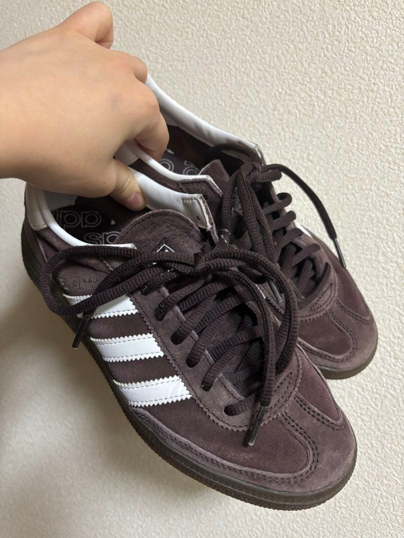 adidas spezial ブラウン スエード スニーカー　22.5cm
