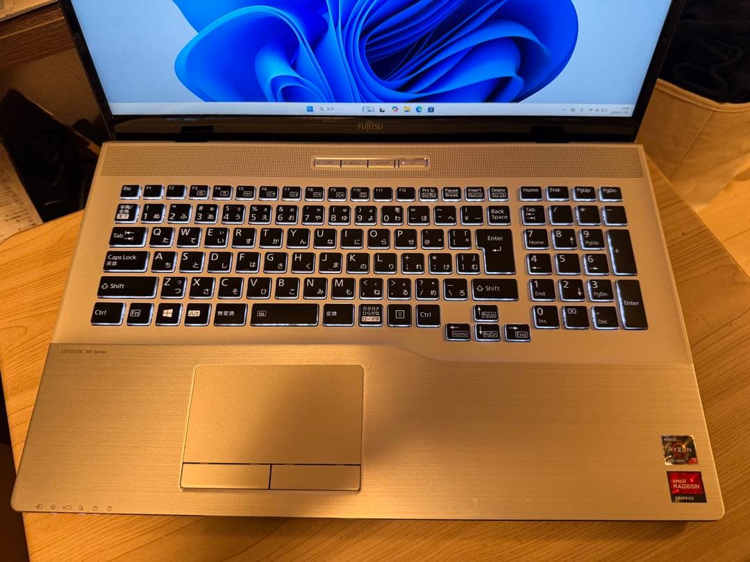 Windowsノート本体 LIFEBOOK NH Ryzen7-5800U/16GB/1TB