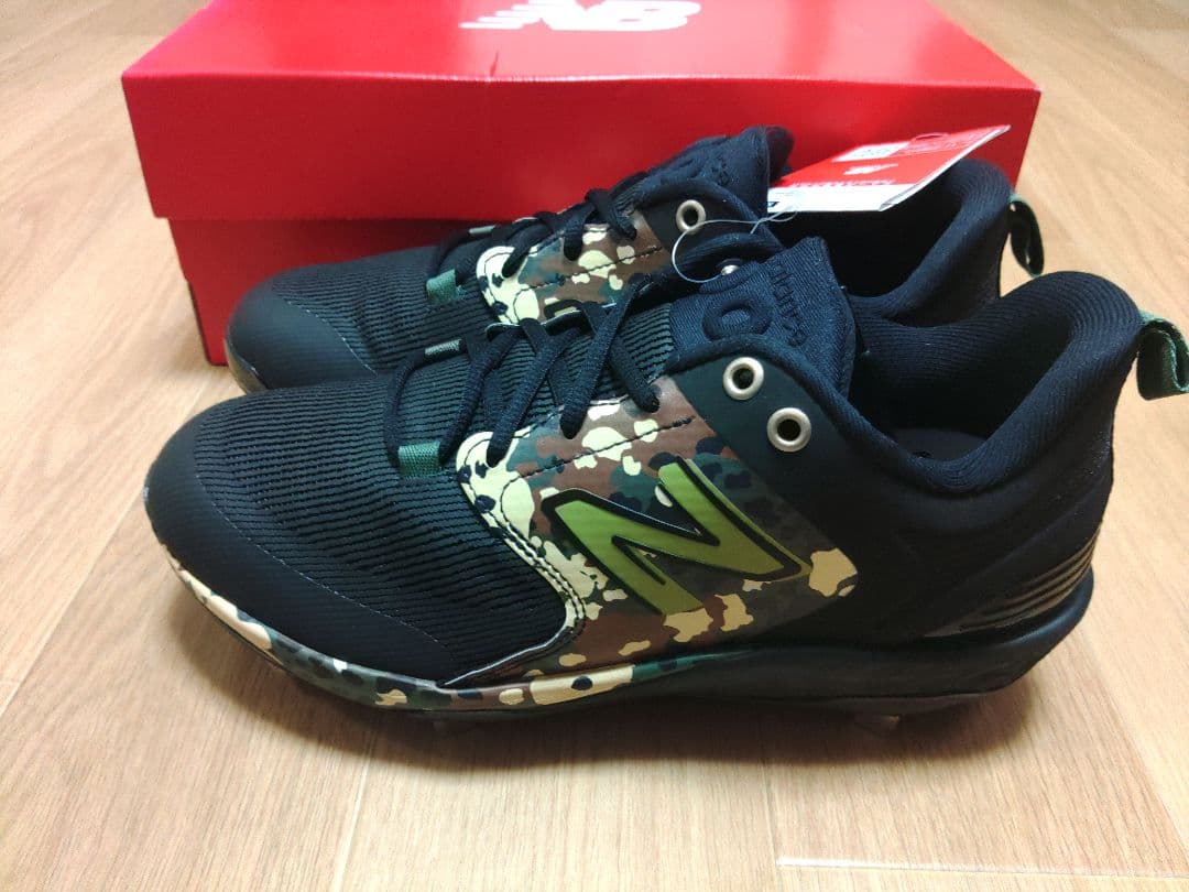 ニューバランス　野球　スパイク　金具　26.0㎝　迷彩　L3000AF6　限定