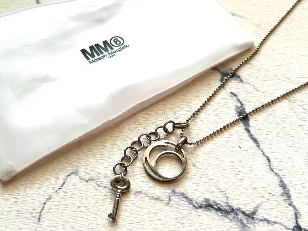 名作【Maison Margiela】MM⑥IDプレートネックレス