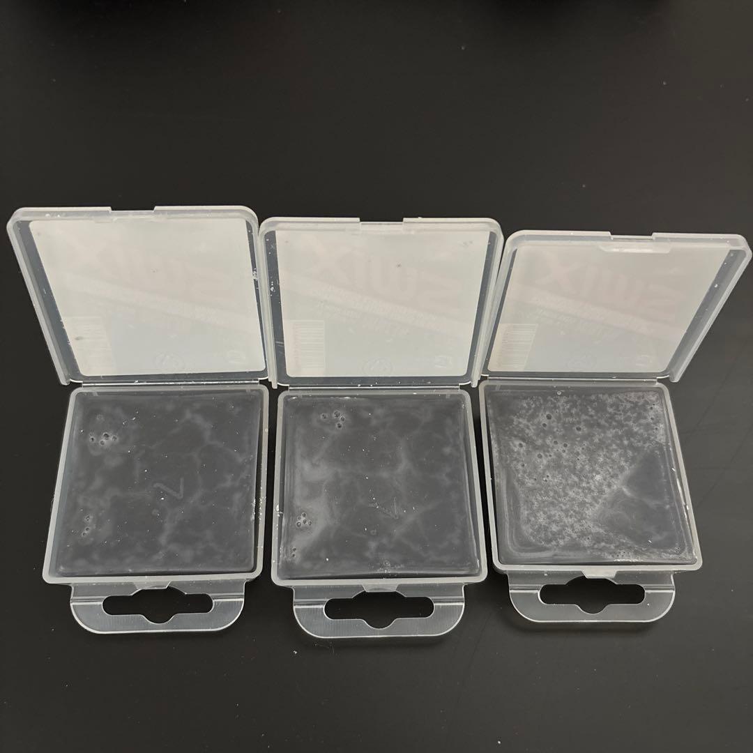 SWIX HF8BW スキー用ワックス 3個セット