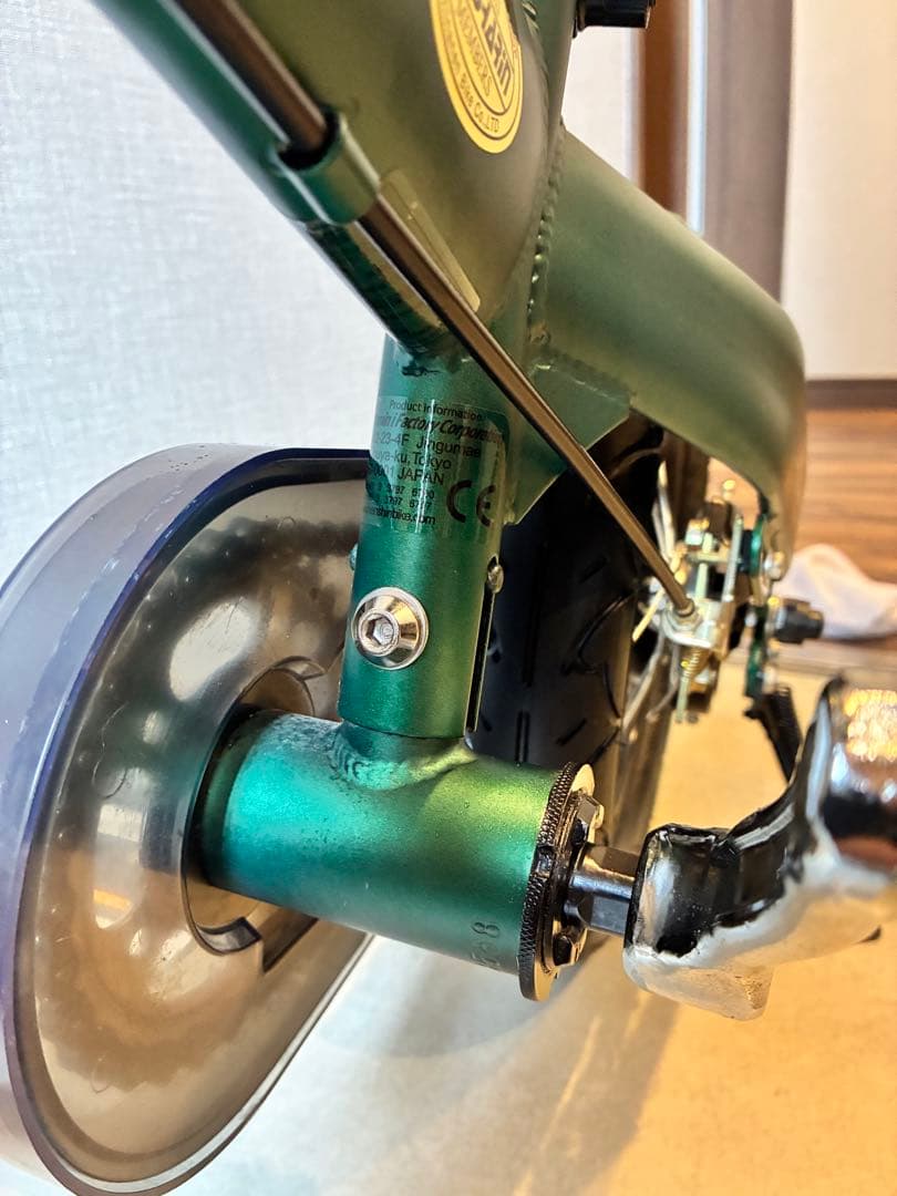 【限定色】へんしんバイク 12インチ フォレストグリーン 希少カラー 幼児自転車