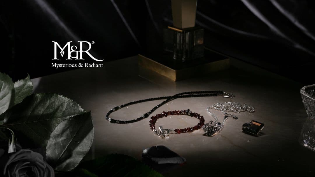 M&R 天然石メンズネックレス