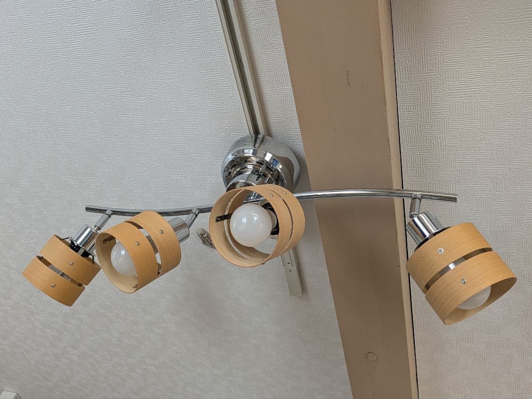 日昇 スポットシーリングライト4灯 BBS-049C 3個＋BBS-113 1個