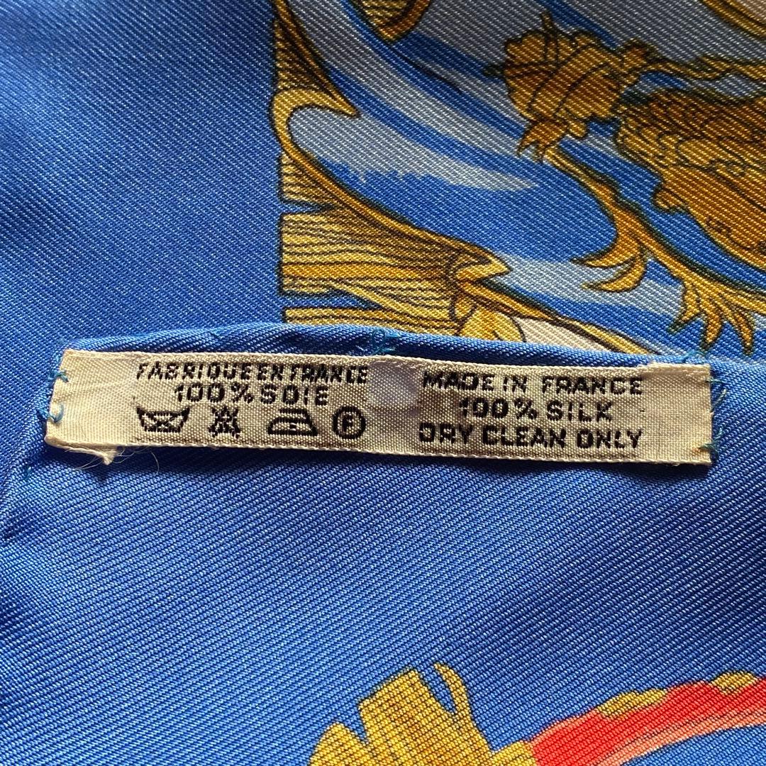 エルメス　カレ90 フランスとインドの馬飾り